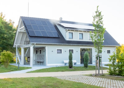 Berzdorfer See Camping Blaue Lagune, Blue Lagoon, budynek centralny.