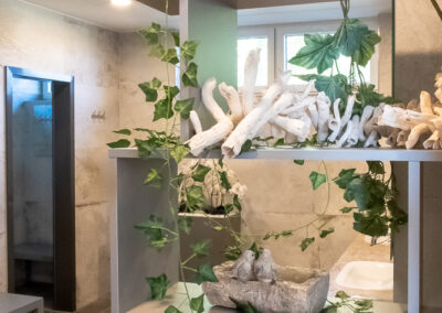 Prywatne boksy prysznicowe na kartę, kemping Berzdorfer See.