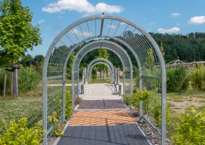 Szlak turystyczny, camping nad Błękitną Laguną, camping Berzdorfer See.