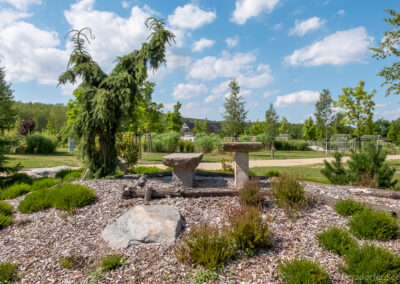 Miejsce spoczynku na kempingu Blaue Lagune, Berzdorfer See.