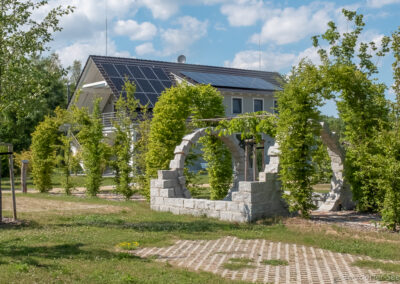 Miejsce parkingowe na kempingu Blaue Lagune, Berzdorfer See.